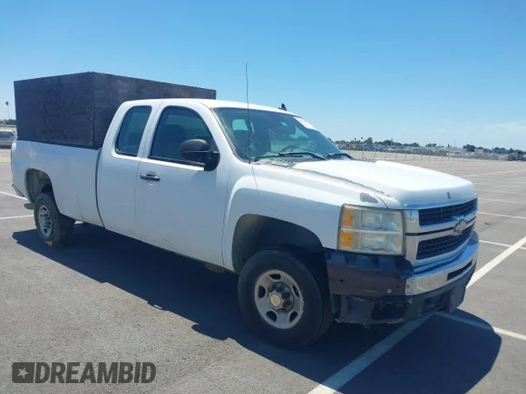 ✅ 2009 Chevrolet Silverado 2500HD Work Truck • VIN: 1GCHC49KX9E105392 • Lot: 42794857. Listed on IAAI with 163,419 mi. Free auction sales archive from the USA and detailed vehicle history report at DreamBid. Image 1.
