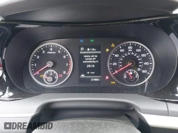 ✅ 2023 Kia K5 GT-Line • VIN: 5XXG64J25PG200210 • Лот: 41912838. Опубліковано раніше на IAAI з пробігом 21 483 миль. Безкоштовний доступ до архіву аукціонних продажів зі США та докладний звіт про історію автомобіля на DreamBid. Зображення 7.