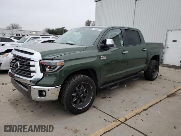 ✅ 2021 Toyota Tundra Platinum • VIN: 5TFGY5F11MX288161 • Lot: 85816314. Wystawiony na Copart z przebiegiem 31 788 mil. Bezpłatny archiwum sprzedaży aukcyjnych z USA i szczegółowy raport historii pojazdu na DreamBid. Zdjęcie 1.