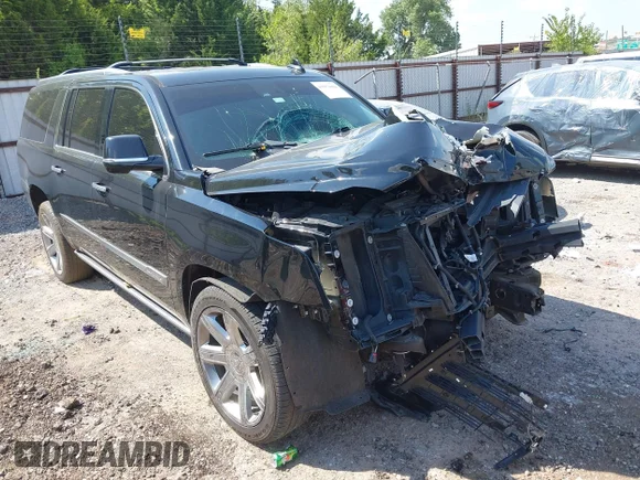 ✅ 2016 Cadillac Escalade ESV Premium Collection • VIN: 1GYS4JKJ1GR406488 • Лот: 43052004. Опубліковано раніше на IAAI з пробігом 141 927 миль. Безкоштовний доступ до архіву аукціонних продажів зі США та докладний звіт про історію автомобіля на DreamBid. Зображення 1.