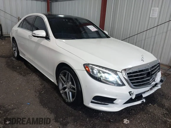 ✅ 2015 Mercedes-Benz S 550 • VIN: WDDUG8FB7FA184785 • Lot: 45071626. Listed on IAAI with 90,602 mi. Free auction sales archive from the USA and detailed vehicle history report at DreamBid. Image 1.
