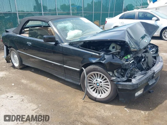 ✅ 1994 BMW 3 Series 325i • VIN: WBABJ6324RJD31323 • Lot: 42841794. Listed on IAAI with 188,248 mi. Free auction sales archive from the USA and detailed vehicle history report at DreamBid. Image 1.