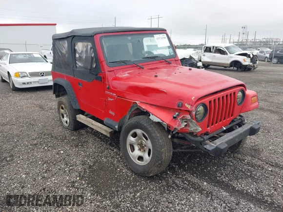 ✅ 2002 Jeep Wrangler Sport • VIN: 1J4FA49S62P726002 • Лот: 43974398. Опубліковано раніше на IAAI з пробігом 308 699 миль. Безкоштовний доступ до архіву аукціонних продажів зі США та докладний звіт про історію автомобіля на DreamBid. Зображення 1.
