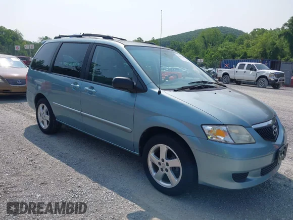 ✅ 2003 Mazda MPV LX • VIN: JM3LW28J530335013 • Лот: 42473046. Опубліковано раніше на IAAI з пробігом 106 206 миль. Безкоштовний доступ до архіву аукціонних продажів зі США та докладний звіт про історію автомобіля на DreamBid. Зображення 1.