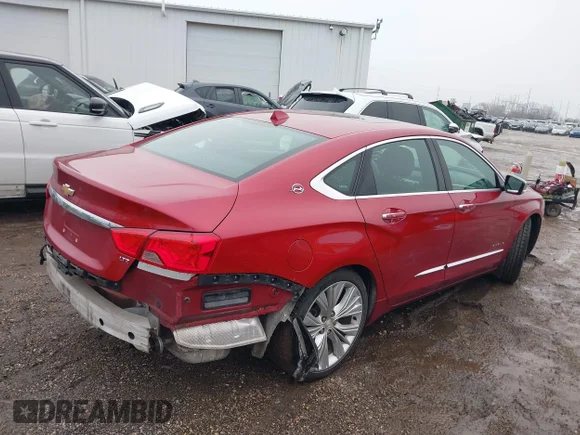 ✅ 2014 Chevrolet Impala LTZ • VIN: 1G1155S34EU139955 • Lot: 44091067. Listed on IAAI with 111,546 mi. Free auction sales archive from the USA and detailed vehicle history report at DreamBid. Image 4.