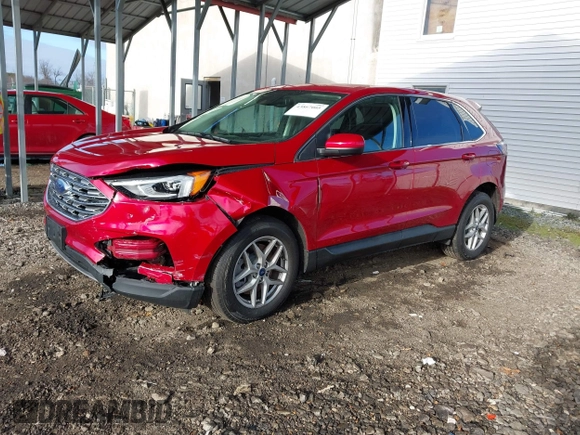 ✅ 2022 Ford Edge SEL • VIN: 2FMPK4J93NBA09001 • Lot: 43867005. Listed on IAAI with Not provided. Free auction sales archive from the USA and detailed vehicle history report at DreamBid. Image 2.