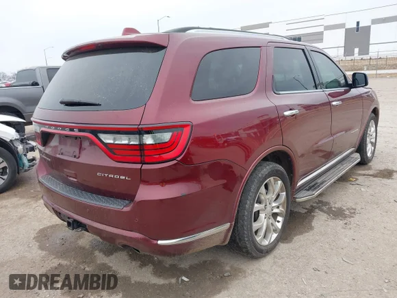 ✅ 2018 Dodge Durango Citadel • VIN: 1C4RDHEGXJC132974 • Лот: 44336246. Опубліковано раніше на IAAI з пробігом 134 340 миль. Безкоштовний доступ до архіву аукціонних продажів зі США та докладний звіт про історію автомобіля на DreamBid. Зображення 4.