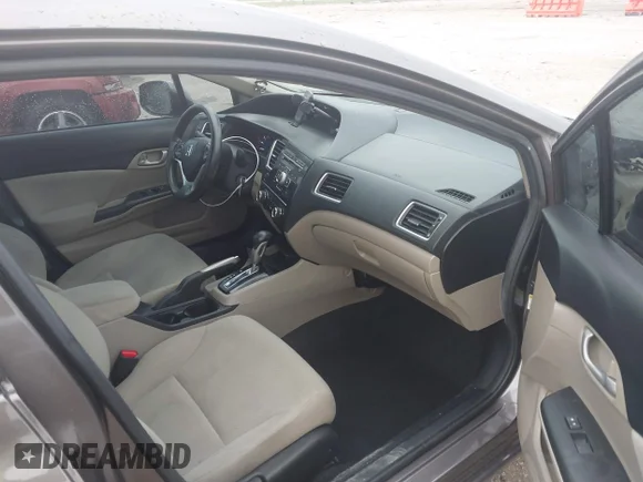 ✅ 2013 Honda Civic LX • VIN: 2HGFB2F5XDH596840 • Lot: 45011621. Listed on IAAI with 111,759 mi. Free auction sales archive from the USA and detailed vehicle history report at DreamBid. Image 5.
