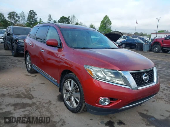 ✅ 2015 Nissan Pathfinder SL • VIN: 5N1AR2MN8FC620996 • Lot: 44790015. Listed on IAAI with 160,788 mi. Free auction sales archive from the USA and detailed vehicle history report at DreamBid. Image 1.