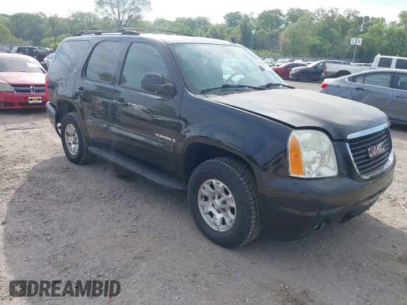✅ 2007 GMC Yukon SLT • VIN: 1GKFK13007R307619 • Lot: 42162167. Wystawiony na IAAI z przebiegiem 164 587 mil. Bezpłatny archiwum sprzedaży aukcyjnych z USA i szczegółowy raport historii pojazdu na DreamBid. Zdjęcie 1.