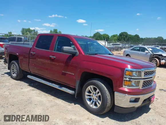 ✅ 2014 Chevrolet Silverado 1500 LT • VIN: 3GCUKREC1EG240731 • Lot: 45253048. Wystawiony na IAAI z przebiegiem 184 473 mil. Bezpłatny archiwum sprzedaży aukcyjnych z USA i szczegółowy raport historii pojazdu na DreamBid. Zdjęcie 1.