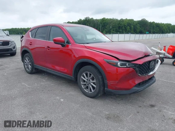 ✅ 2022 Mazda CX-5 S Select • VIN: JM3KFBBM6N0542785 • Lot: 45325327. Wystawiony na IAAI z przebiegiem 88 947 mil. Bezpłatny archiwum sprzedaży aukcyjnych z USA i szczegółowy raport historii pojazdu na DreamBid. Zdjęcie 1.