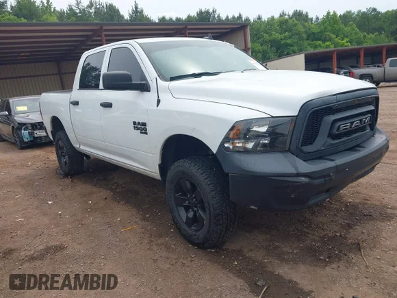 ✅ 2022 Ram 1500 Tradesman • VIN: 3C6RR6KGXNG205376 • Lot: 45090068. Listed on IAAI with 50,316 mi. Free auction sales archive from the USA and detailed vehicle history report at DreamBid. Image 1.