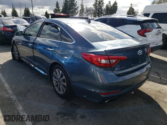 ✅ 2017 Hyundai Sonata Sport • VIN: 5NPE34AF8HH571466 • Lot: 42732533. Wystawiony na Copart z przebiegiem 15 814 mil. Bezpłatny archiwum sprzedaży aukcyjnych z USA i szczegółowy raport historii pojazdu na DreamBid. Zdjęcie 2.