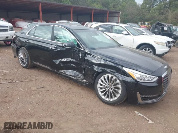 ✅ 2017 Genesis G90 Premium • VIN: KMHG34JA2HU033165 • Лот: 43352442. Опубликован ранее на IAAI с пробегом 188 930 миль. Бесплатный доступ к архиву аукционных продаж из США и подробный отчёт об истории автомобиля на DreamBid. Изображение 1.