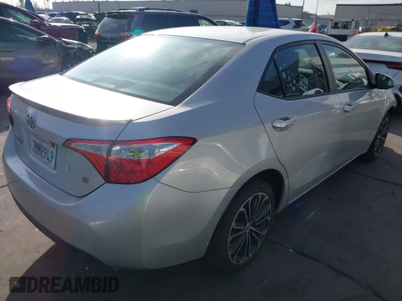 ✅ 2015 Toyota Corolla S Plus • VIN: 5YFBURHE2FP348172 • Lot: 44522230. Wystawiony na IAAI z przebiegiem 119 105 mil. Bezpłatny archiwum sprzedaży aukcyjnych z USA i szczegółowy raport historii pojazdu na DreamBid. Zdjęcie 4.