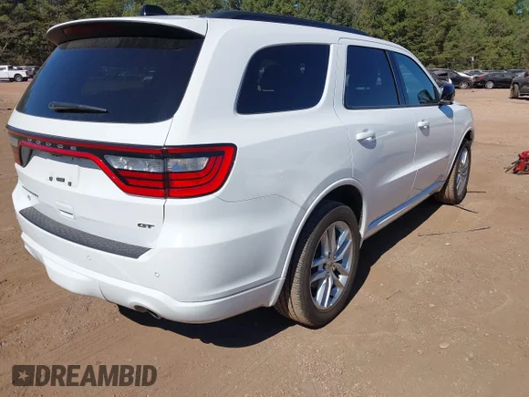 ✅ 2024 Dodge Durango GT Plus • VIN: 1C4RDJDG8RC207661 • Лот: 43267212. Опубліковано раніше на IAAI з пробігом 45 189 миль. Безкоштовний доступ до архіву аукціонних продажів зі США та докладний звіт про історію автомобіля на DreamBid. Зображення 4.