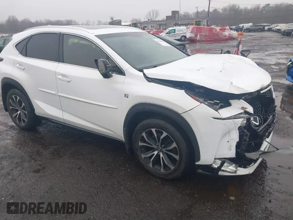 ✅ 2017 Lexus NX 200t • VIN: JTJBARBZ6H2099507 • Lot: 41864438. Listed on IAAI with 81,149 mi. Free auction sales archive from the USA and detailed vehicle history report at DreamBid. Image 1.