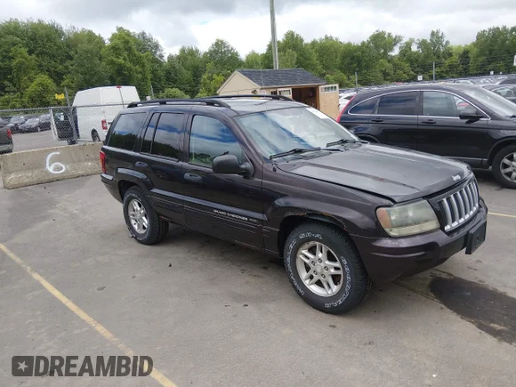 ✅ 2004 Jeep Grand Cherokee Laredo • VIN: 1J4GW48S94C106939 • Lot: 45256387. Listed on IAAI with 107,370 mi. Free auction sales archive from the USA and detailed vehicle history report at DreamBid. Image 1.