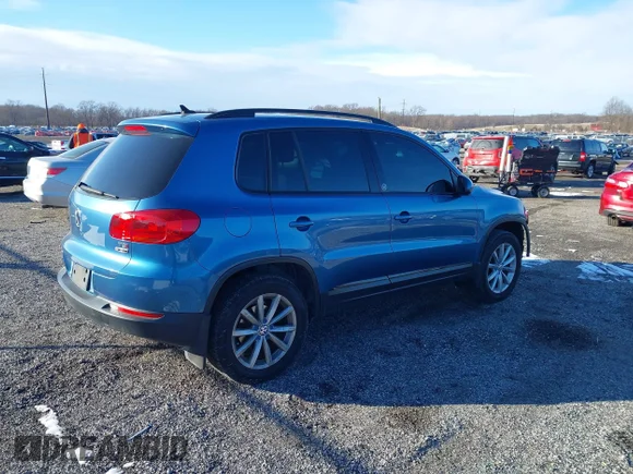 ✅ 2017 Volkswagen Tiguan Wolfsburg Edition • VIN: WVGSV7AXXHK005765 • Lot: 44171526. Wystawiony na IAAI z przebiegiem 119 531 mil. Bezpłatny archiwum sprzedaży aukcyjnych z USA i szczegółowy raport historii pojazdu na DreamBid. Zdjęcie 4.