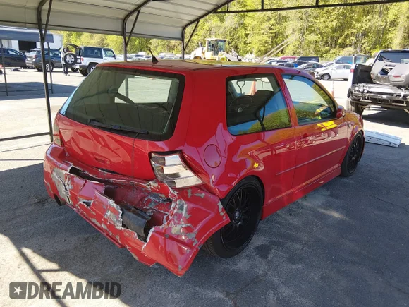 ✅ 2005 Volkswagen Golf GTI 1.8T • VIN: 9BWDE61J854033427 • Lot: 45085144. Wystawiony na IAAI z przebiegiem 108 228 mil. Bezpłatny archiwum sprzedaży aukcyjnych z USA i szczegółowy raport historii pojazdu na DreamBid. Zdjęcie 4.
