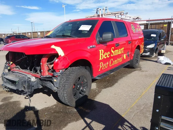 ✅ 2018 Ford F-150 XLT • VIN: 1FTEW1EP5JKC52901 • Лот: 44344260. Опубликован ранее на IAAI с пробегом 106 845 миль. Бесплатный доступ к архиву аукционных продаж из США и подробный отчёт об истории автомобиля на DreamBid. Изображение 2.