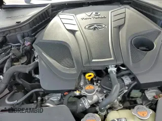 ✅ 2019 Infiniti Q50 Red Sport 400 • VIN: JN1FV7AP5KM760620 • Лот: 64554235. Опубликован ранее на Copart с пробегом 65 721 миль. Бесплатный доступ к архиву аукционных продаж из США и подробный отчёт об истории автомобиля на DreamBid. Изображение 13.