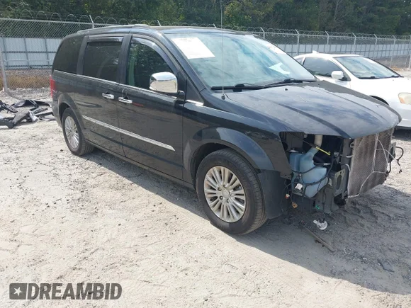 ✅ 2016 Chrysler Town & Country Limited • VIN: 2C4RC1JG5GR221593 • Lot: 43296968. Listed on IAAI with 103,688 mi. Free auction sales archive from the USA and detailed vehicle history report at DreamBid. Image 1.