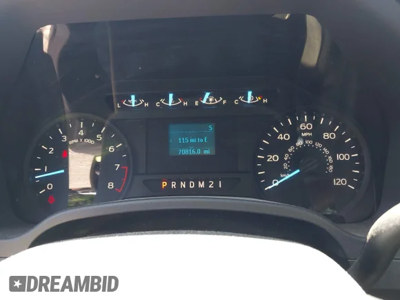 ✅ 2020 Ford F-150 XL • VIN: 1FTEW1EB2LKE13826 • Lot: 45302337. Listed on IAAI with 70,816 mi. Free auction sales archive from the USA and detailed vehicle history report at DreamBid. Image 7.
