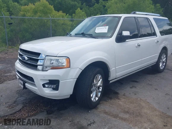 ✅ 2016 Ford Expedition Max Limited • VIN: 1FMJK1KT9GEF28818 • Лот: 42332276. Опубліковано раніше на IAAI з пробігом 253 006 миль. Безкоштовний доступ до архіву аукціонних продажів зі США та докладний звіт про історію автомобіля на DreamBid. Зображення 2.
