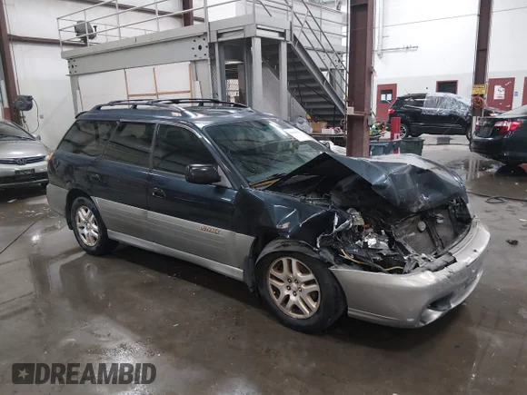 ✅ 2003 Subaru Legacy Outback Limited • VIN: 4S3BH686836612333 • Lot: 45043490. Listed on IAAI with 201,073 mi. Free auction sales archive from the USA and detailed vehicle history report at DreamBid. Image 1.