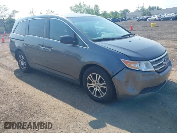 ✅ 2011 Honda Odyssey EX • VIN: 5FNRL5H40BB003956 • Lot: 45534515. Listed on IAAI with 170,600 mi. Free auction sales archive from the USA and detailed vehicle history report at DreamBid. Image 1.