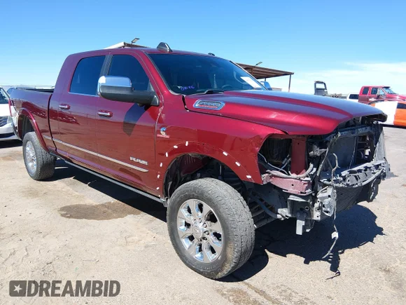 ✅ 2021 Ram 2500 Limited • VIN: 3C6UR5TL7MG594539 • Lot: 44478120. Wystawiony na IAAI z przebiegiem 82 451 mil. Bezpłatny archiwum sprzedaży aukcyjnych z USA i szczegółowy raport historii pojazdu na DreamBid. Zdjęcie 1.