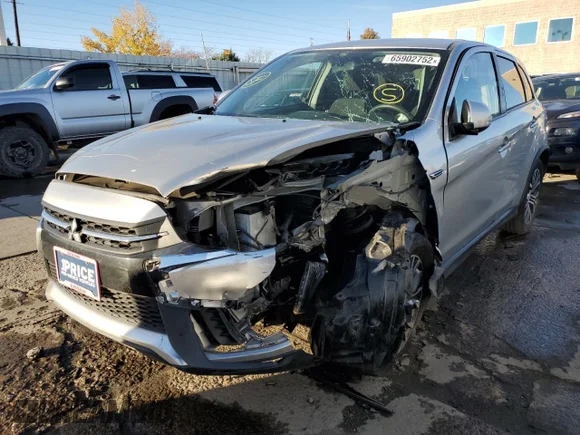 ✅ 2019 Mitsubishi Outlander ES • VIN: JA4AR3AU9KU013381 • Lot: 65902752. Wystawiony na Copart z przebiegiem 90 601 mil. Bezpłatny archiwum sprzedaży aukcyjnych z USA i szczegółowy raport historii pojazdu na DreamBid. Zdjęcie 2.