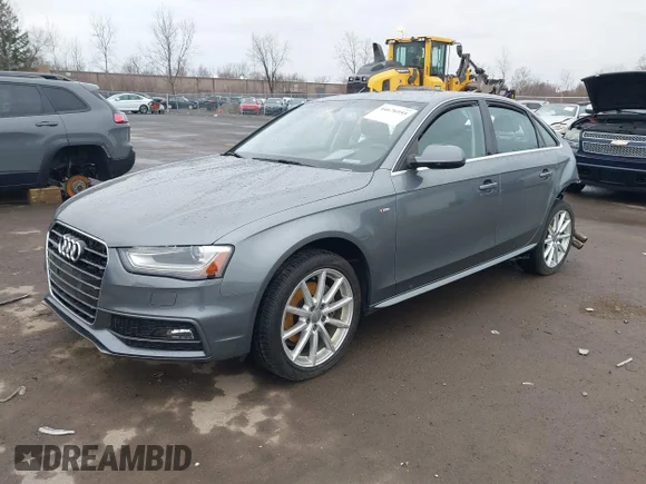 ✅ 2016 Audi A4 Premium • VIN: WAUBFAFL6GN008418 • Лот: 44676955. Опубліковано раніше на IAAI з пробігом 58 846 миль. Безкоштовний доступ до архіву аукціонних продажів зі США та докладний звіт про історію автомобіля на DreamBid. Зображення 2.