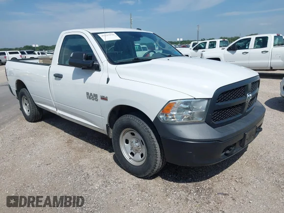 ✅ 2017 Ram 1500 Tradesman • VIN: 3C6JR7DT1HG535876 • Lot: 45293930. Wystawiony na IAAI z przebiegiem 53 074 mil. Bezpłatny archiwum sprzedaży aukcyjnych z USA i szczegółowy raport historii pojazdu na DreamBid. Zdjęcie 1.