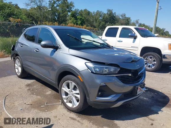 ✅ 2021 Buick Encore GX Preferred • VIN: KL4MMBS29MB055079 • Лот: 43448868. Опубликован ранее на IAAI с пробегом 54 664 миль. Бесплатный доступ к архиву аукционных продаж из США и подробный отчёт об истории автомобиля на DreamBid. Изображение 1.