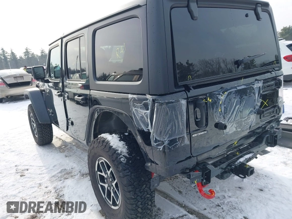 ✅ 2024 Jeep Wrangler Rubicon • VIN: 1C4PJXFG2RW300285 • Lot: 44068023. Wystawiony na IAAI z przebiegiem 3 857 mil. Bezpłatny archiwum sprzedaży aukcyjnych z USA i szczegółowy raport historii pojazdu na DreamBid. Zdjęcie 3.