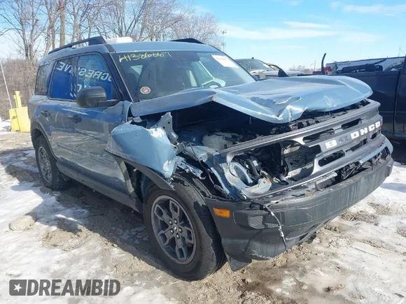 ✅ 2024 Ford Bronco Sport Big Bend • VIN: 3FMCR9B66RRE91837 • Lot: 41386067. Wystawiony na IAAI z przebiegiem 8 429 mil. Bezpłatny archiwum sprzedaży aukcyjnych z USA i szczegółowy raport historii pojazdu na DreamBid. Zdjęcie 1.