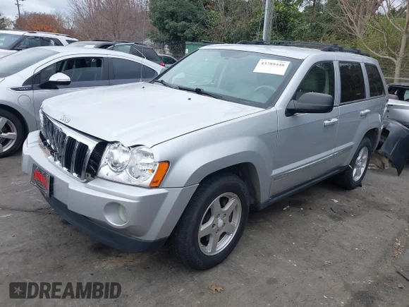 ✅ 2005 Jeep Grand Cherokee Limited • VIN: 1J4HS58N05C684722 • Лот: 43789448. Опубліковано раніше на IAAI з пробігом 87 438 миль. Безкоштовний доступ до архіву аукціонних продажів зі США та докладний звіт про історію автомобіля на DreamBid. Зображення 2.