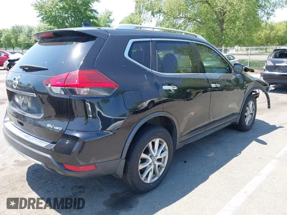 ✅ 2017 Nissan Rogue SV • VIN: JN8AT2MVXHW015826 • Lot: 45115444. Listed on IAAI with 174,988 mi. Free auction sales archive from the USA and detailed vehicle history report at DreamBid. Image 4.