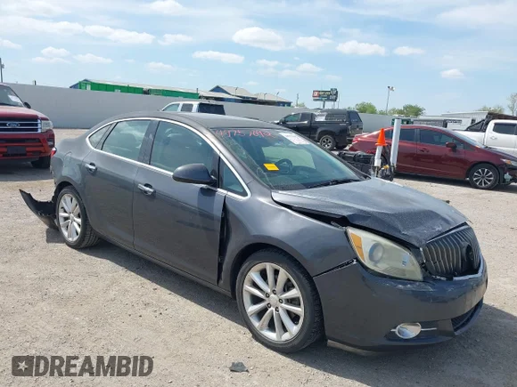✅ 2013 Buick Verano Convenience Group • VIN: 1G4PR5SK3D4114889 • Lot: 44757042. Wystawiony na IAAI z przebiegiem 111 402 mil. Bezpłatny archiwum sprzedaży aukcyjnych z USA i szczegółowy raport historii pojazdu na DreamBid. Zdjęcie 1.