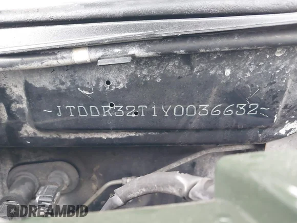 ✅ 2000 Toyota Celica GT • VIN: JTDDR32T1Y0036632 • Lot: 42313483. Wystawiony na IAAI z przebiegiem 193 945 mil. Bezpłatny archiwum sprzedaży aukcyjnych z USA i szczegółowy raport historii pojazdu na DreamBid. Zdjęcie 9.
