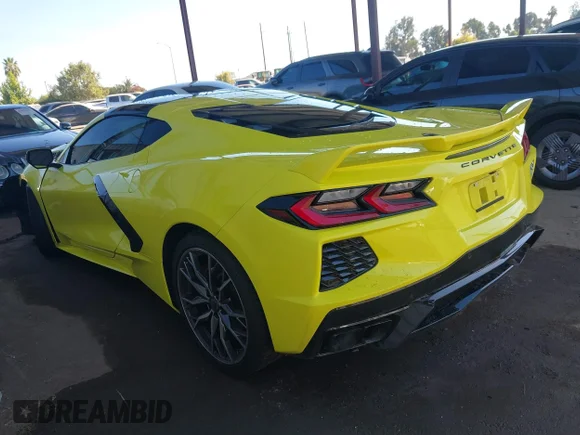 ✅ 2023 Chevrolet Corvette 1LT • VIN: 1G1YA2D42P5132904 • Lot: 42842785. Wystawiony na IAAI z przebiegiem 9 143 mil. Bezpłatny archiwum sprzedaży aukcyjnych z USA i szczegółowy raport historii pojazdu na DreamBid. Zdjęcie 3.