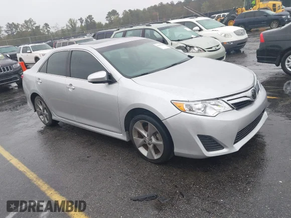 ✅ 2014 Toyota Camry L • VIN: 4T1BF1FK9EU310729 • Lot: 43561168. Listed on IAAI with 133,000 mi. Free auction sales archive from the USA and detailed vehicle history report at DreamBid. Image 1.