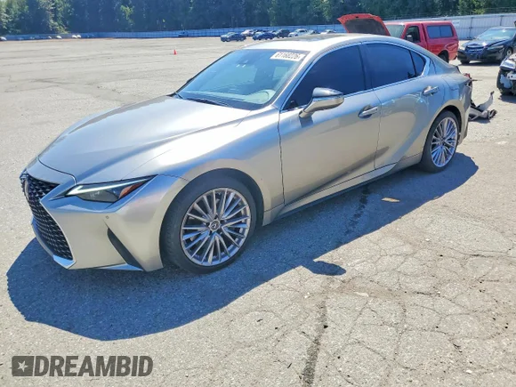 ✅ 2022 Lexus IS 300 • VIN: JTHD81F26N5049902 • Lot: 61168226. Listed on Copart with 35,346 mi. Free auction sales archive from the USA and detailed vehicle history report at DreamBid. Image 1.