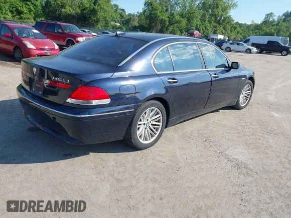 ✅ 2005 BMW 7 Series 745Li • VIN: WBAGN63515DS58163 • Лот: 42564631. Опубликован ранее на IAAI с пробегом 108 877 миль. Бесплатный доступ к архиву аукционных продаж из США и подробный отчёт об истории автомобиля на DreamBid. Изображение 4.
