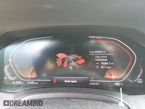 ✅ 2020 BMW 3 Series 330i • VIN: 3MW5R1J03L8B20088 • Lot: 45444983. Listed on IAAI with 87,633 mi. Free auction sales archive from the USA and detailed vehicle history report at DreamBid. Image 7.
