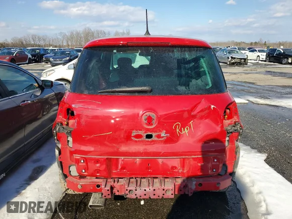 ✅ 2017 FIAT 500L Lounge • VIN: ZFBCFACH2HZ040173 • Lot: 76755265. Wystawiony na Copart z przebiegiem 51 174 mil. Bezpłatny archiwum sprzedaży aukcyjnych z USA i szczegółowy raport historii pojazdu na DreamBid. Zdjęcie 6.