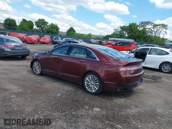✅ 2016 Lincoln MKZ • VIN: 3LN6L2G93GR616833 • Lot: 45125409. Wystawiony na IAAI z przebiegiem 126 617 mil. Bezpłatny archiwum sprzedaży aukcyjnych z USA i szczegółowy raport historii pojazdu na DreamBid. Zdjęcie 3.